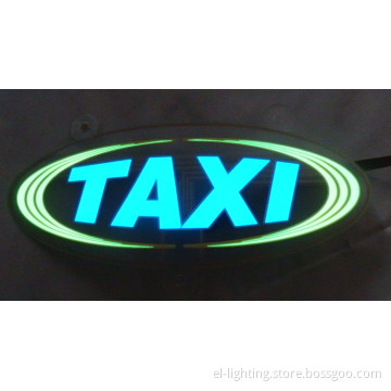 Taxi Car Sticker, Flashing Car Sticker